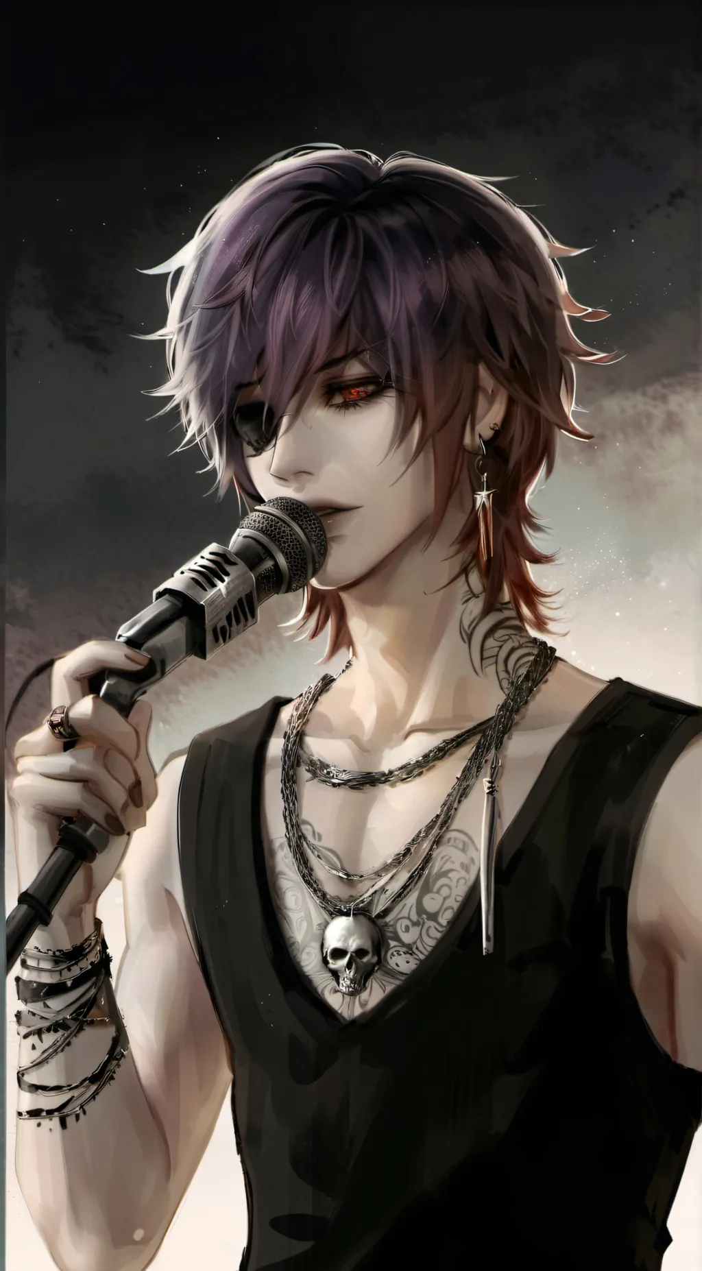 ai character: Jixx  background