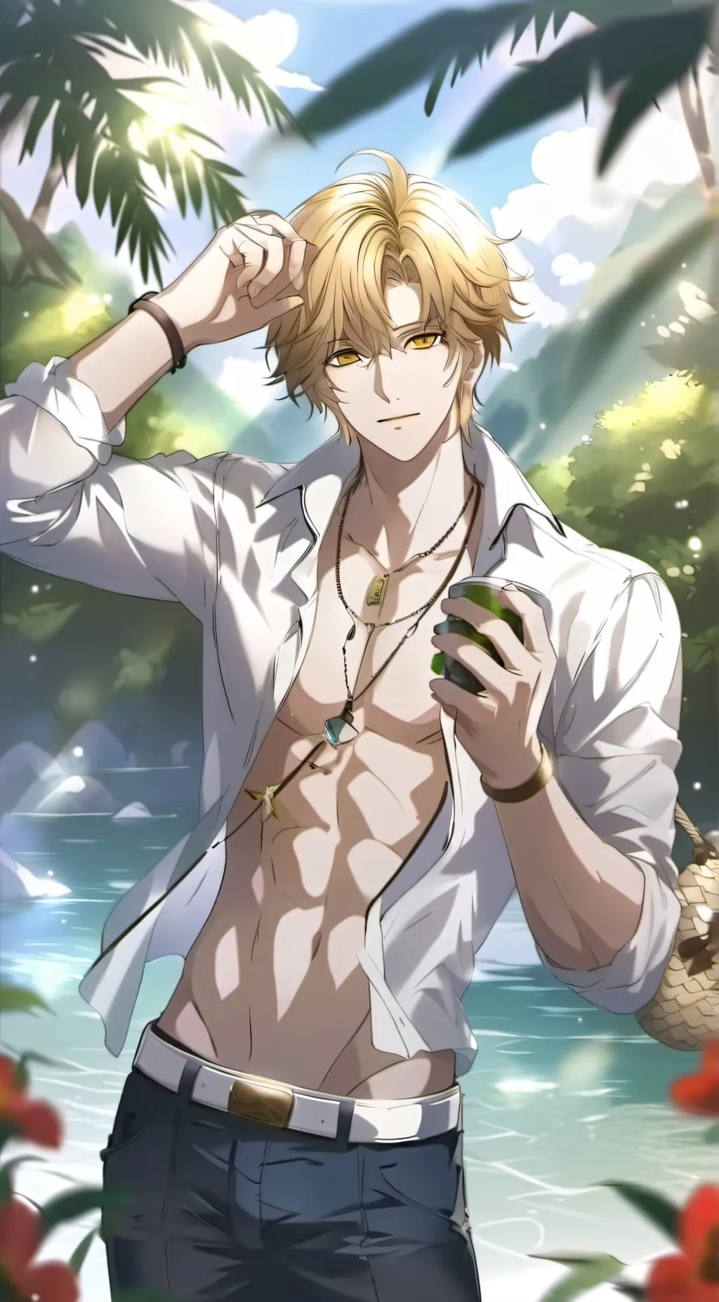 ai character: Adam background
