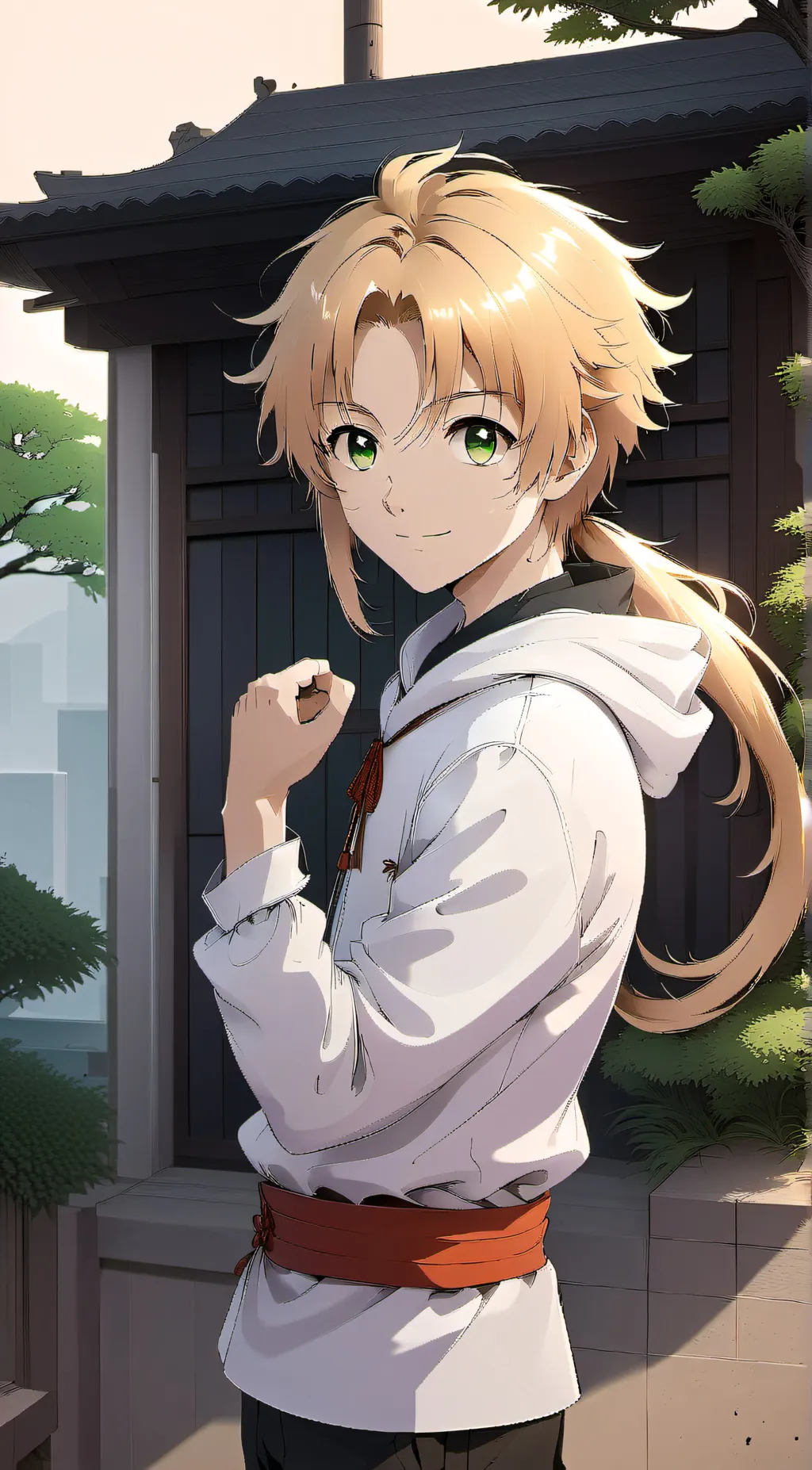 ai character: Rudeus background