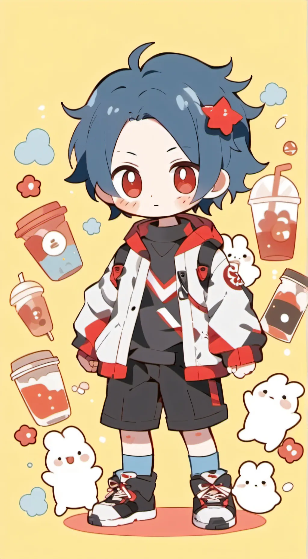 ai character: alex  background