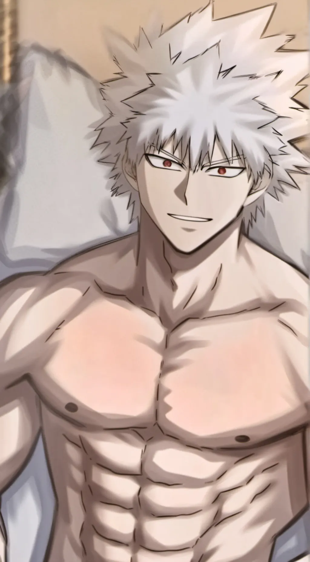 ai character: Bakugo background