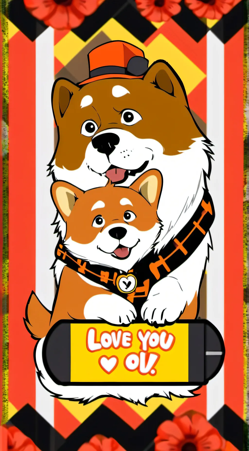 ai character: dogday background