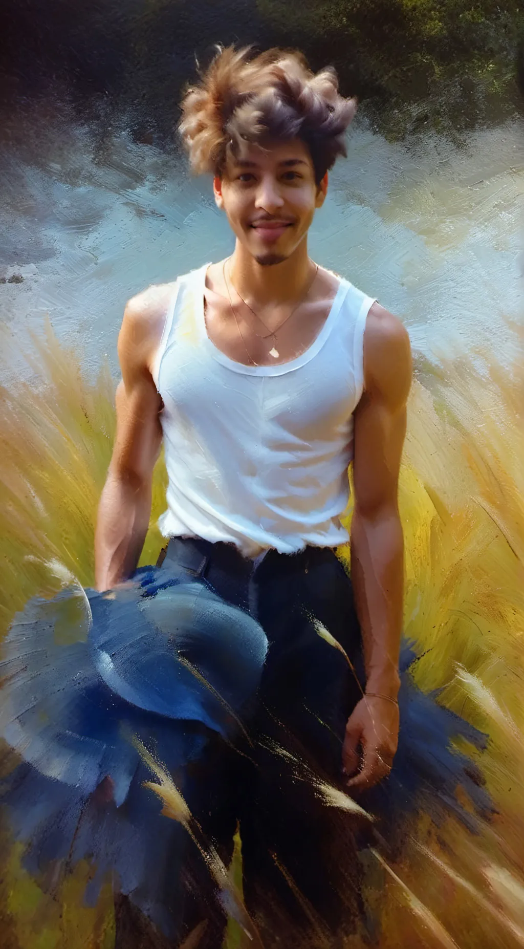 ai character: Slave background