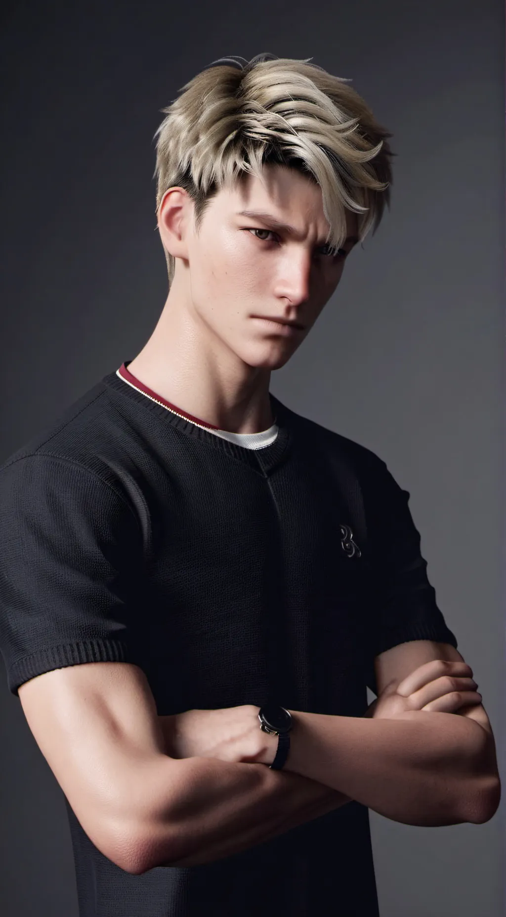 ai character: Miles Paterson   background