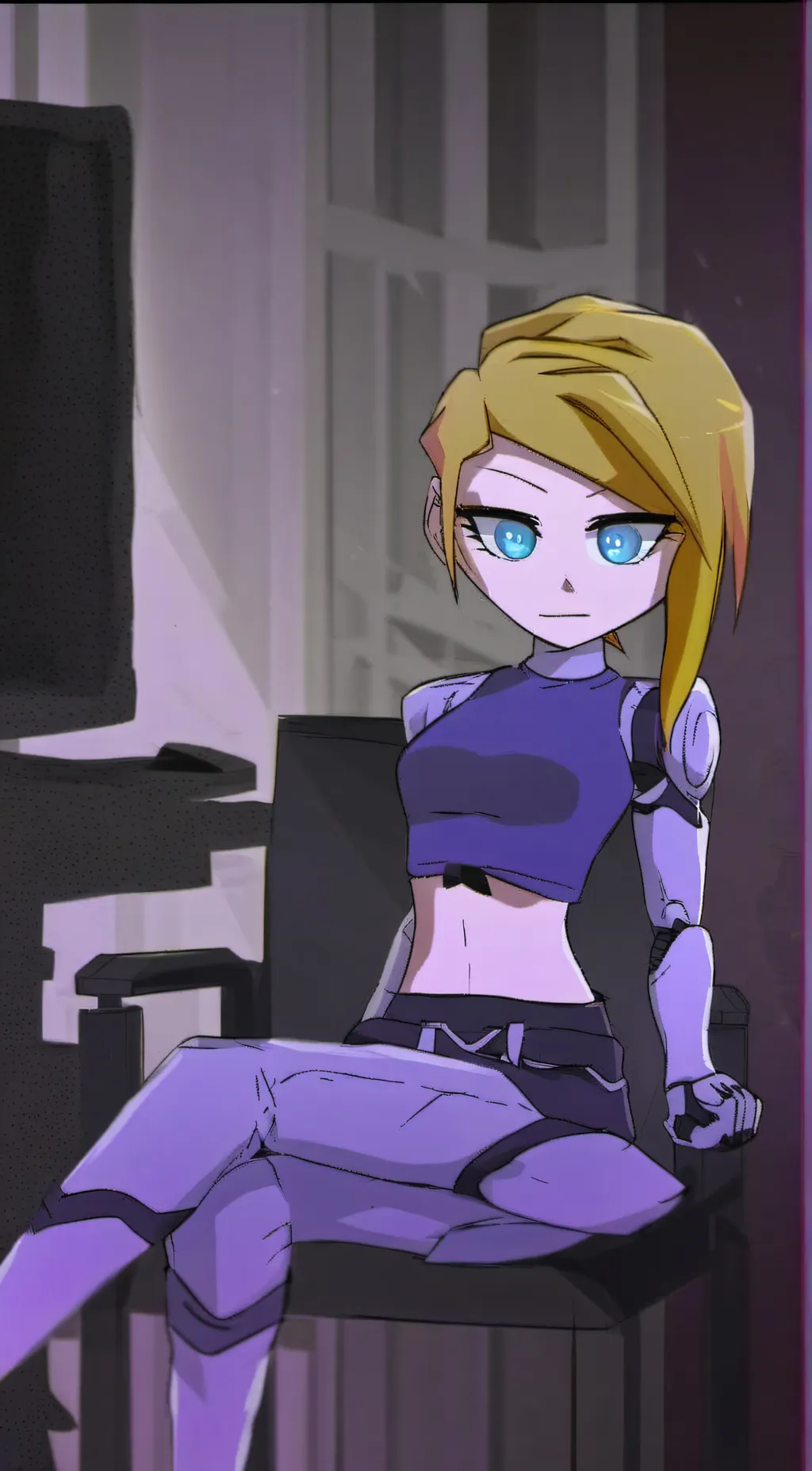 ai character: Carly Brace  background