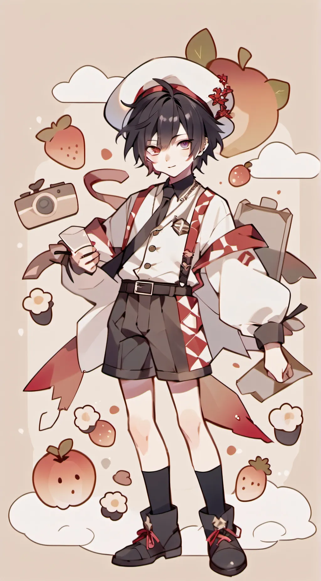 ai character: giyu background