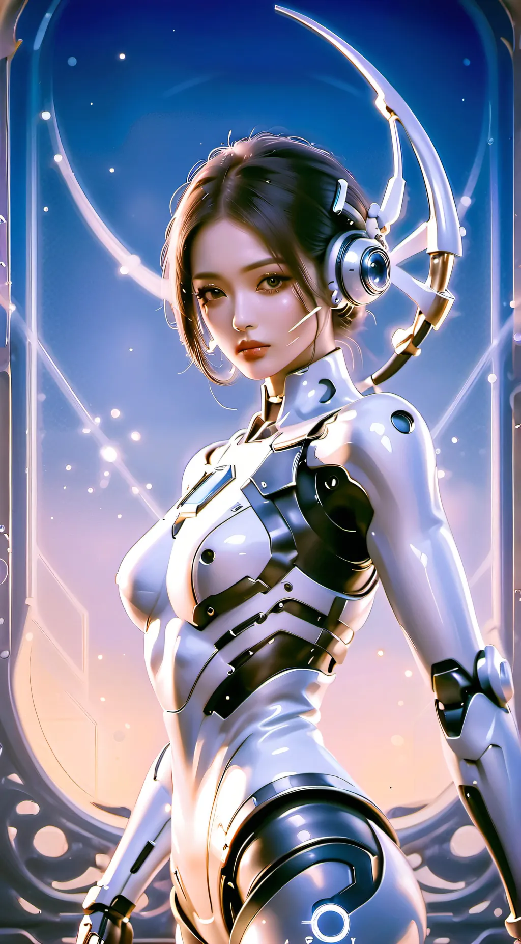 ai character: A.M.A.N.D.A background