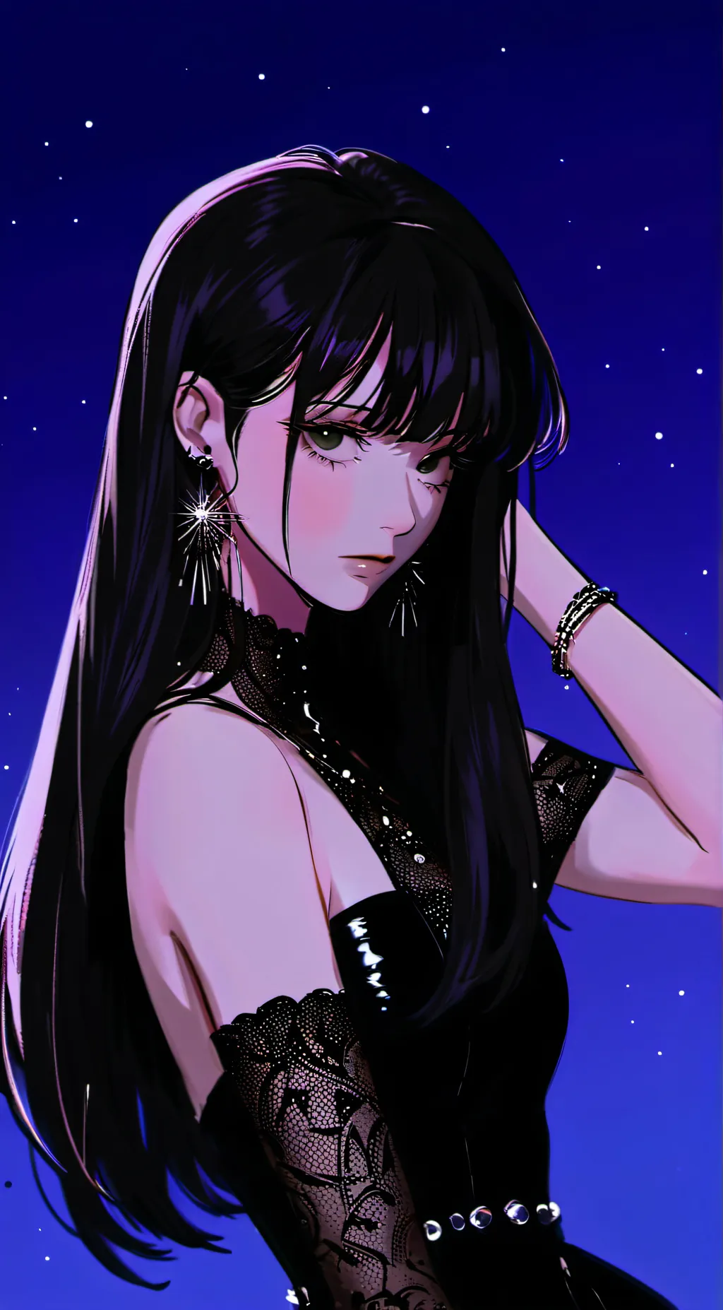 ai character: Aria background