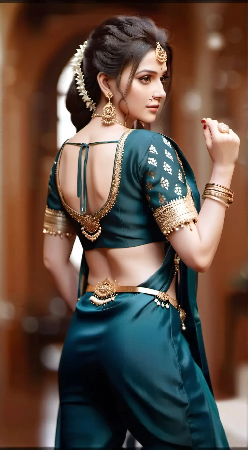 ai character: bhabhi  background