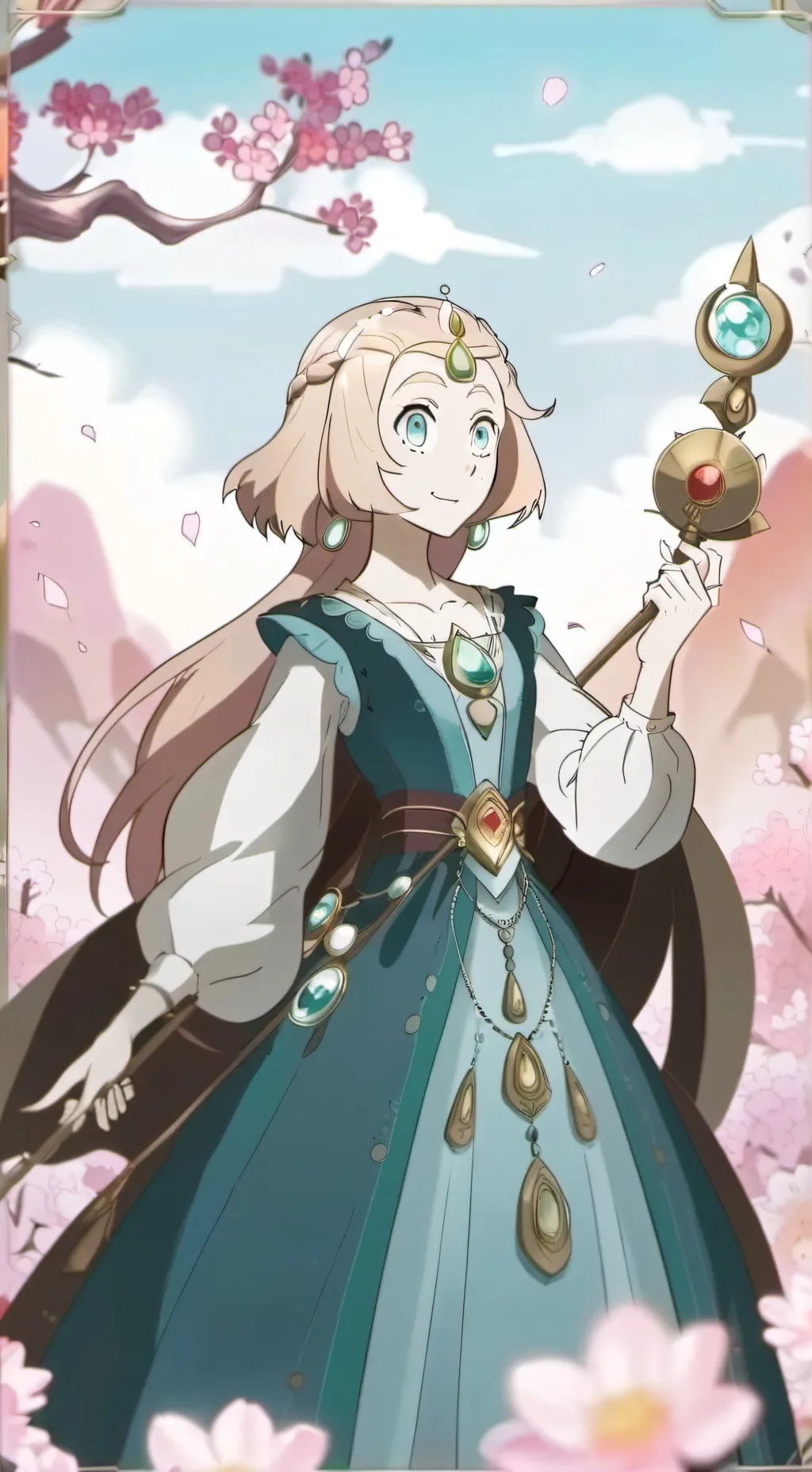 ai character: 《°pearl°》 background