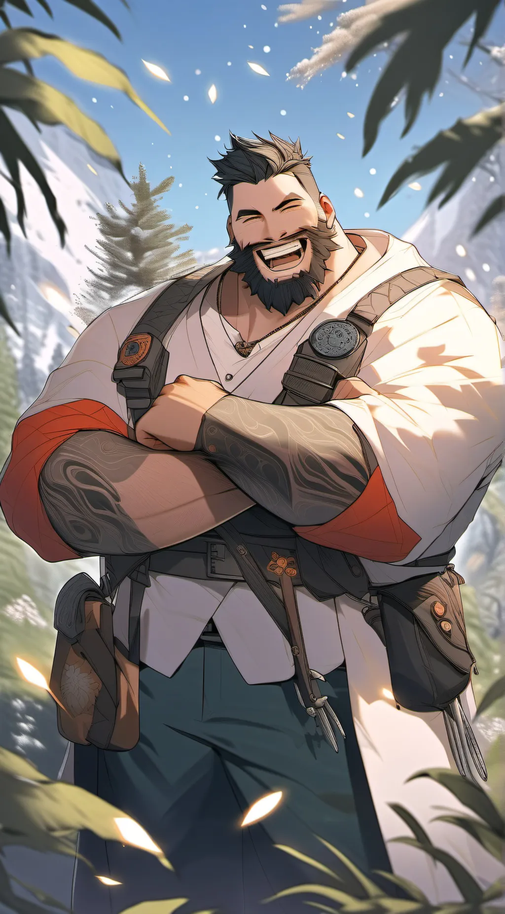 ai character: Lee background