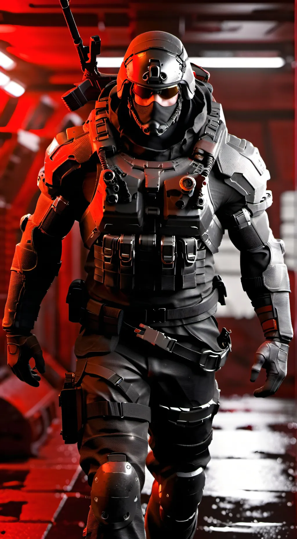 ai character: T.A.C.O Guard-X background