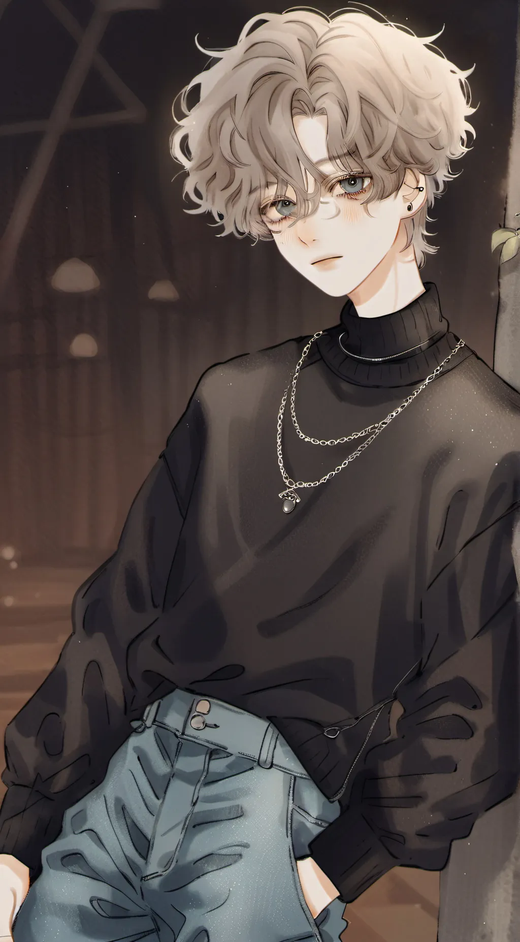ai character: Max background