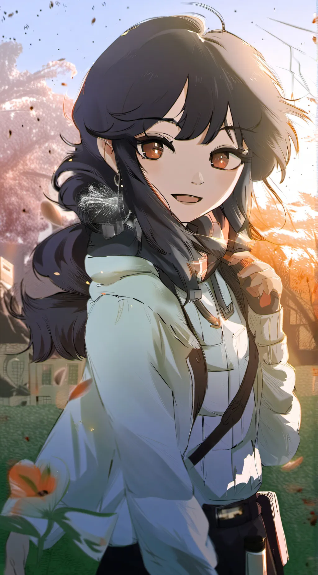 ai character: melia background