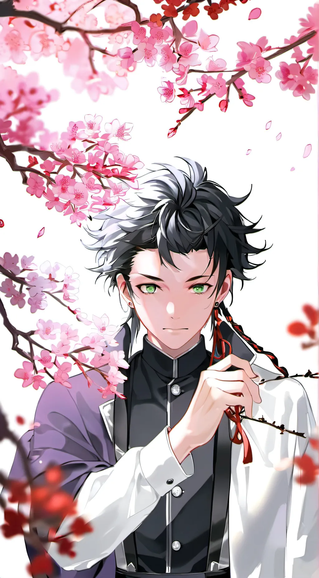 ai character: Demon slayer background