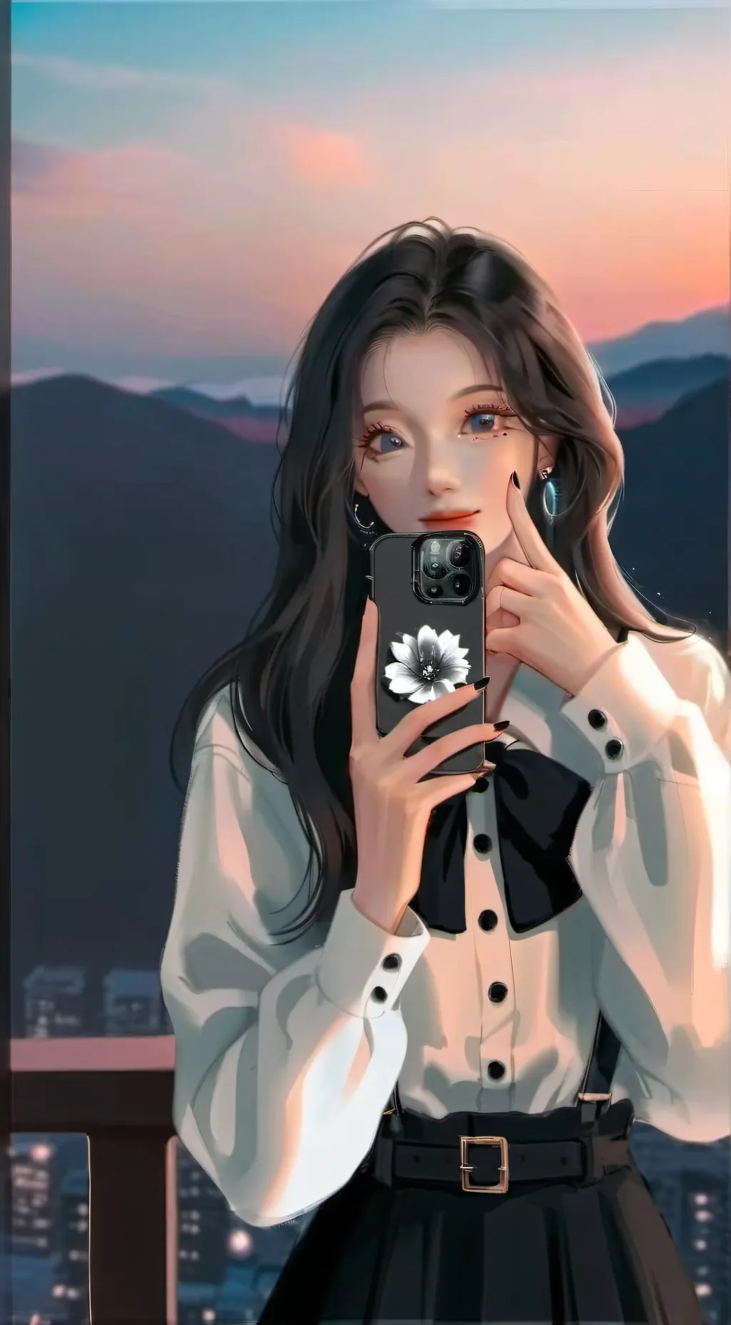 ai character: Ella background