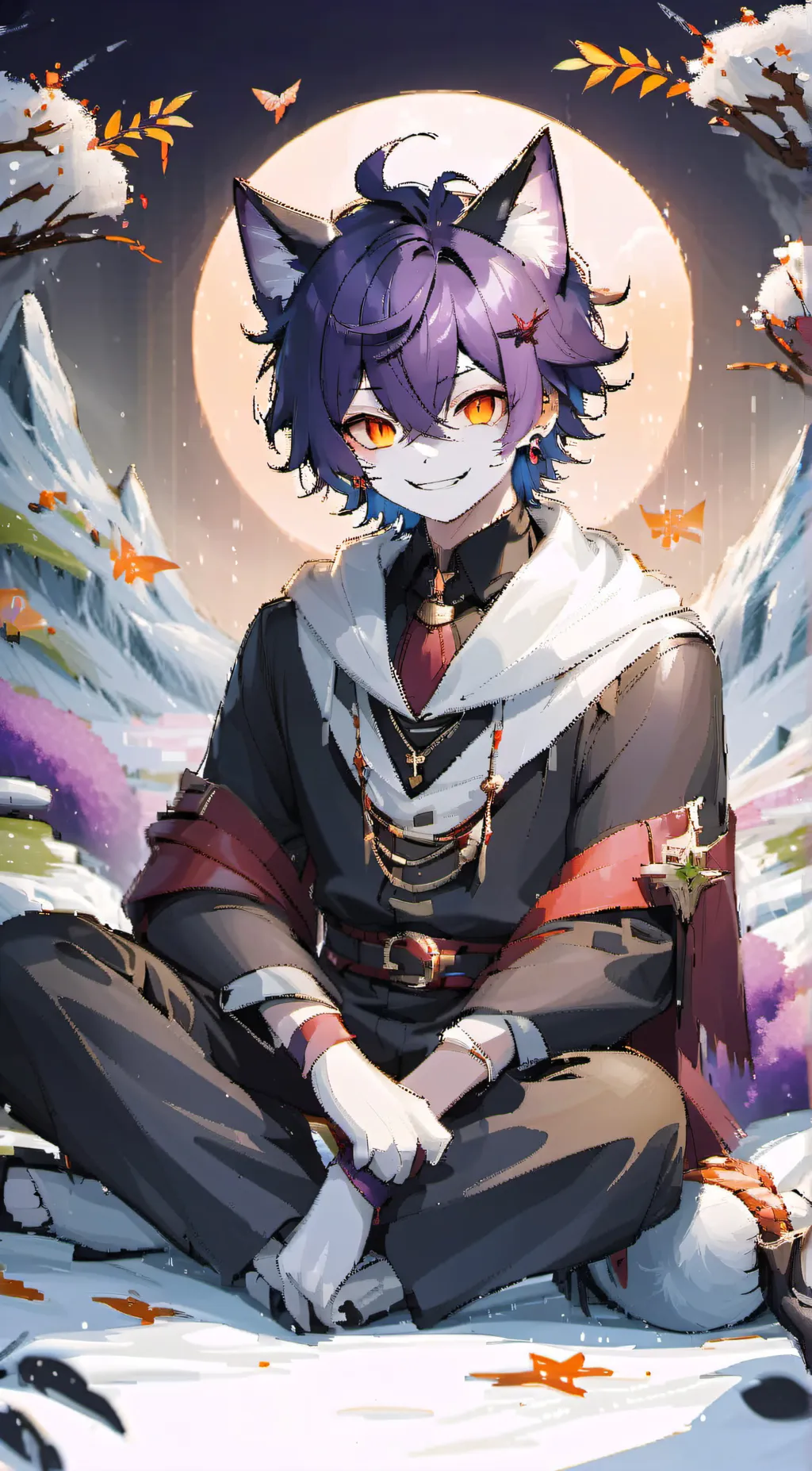 ai character: Catnap background