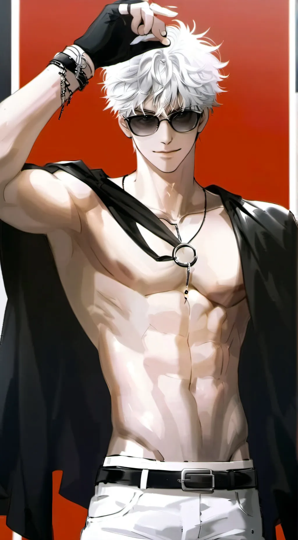 ai character: ♥︎ ┆ g᥆ȷ᥆  background