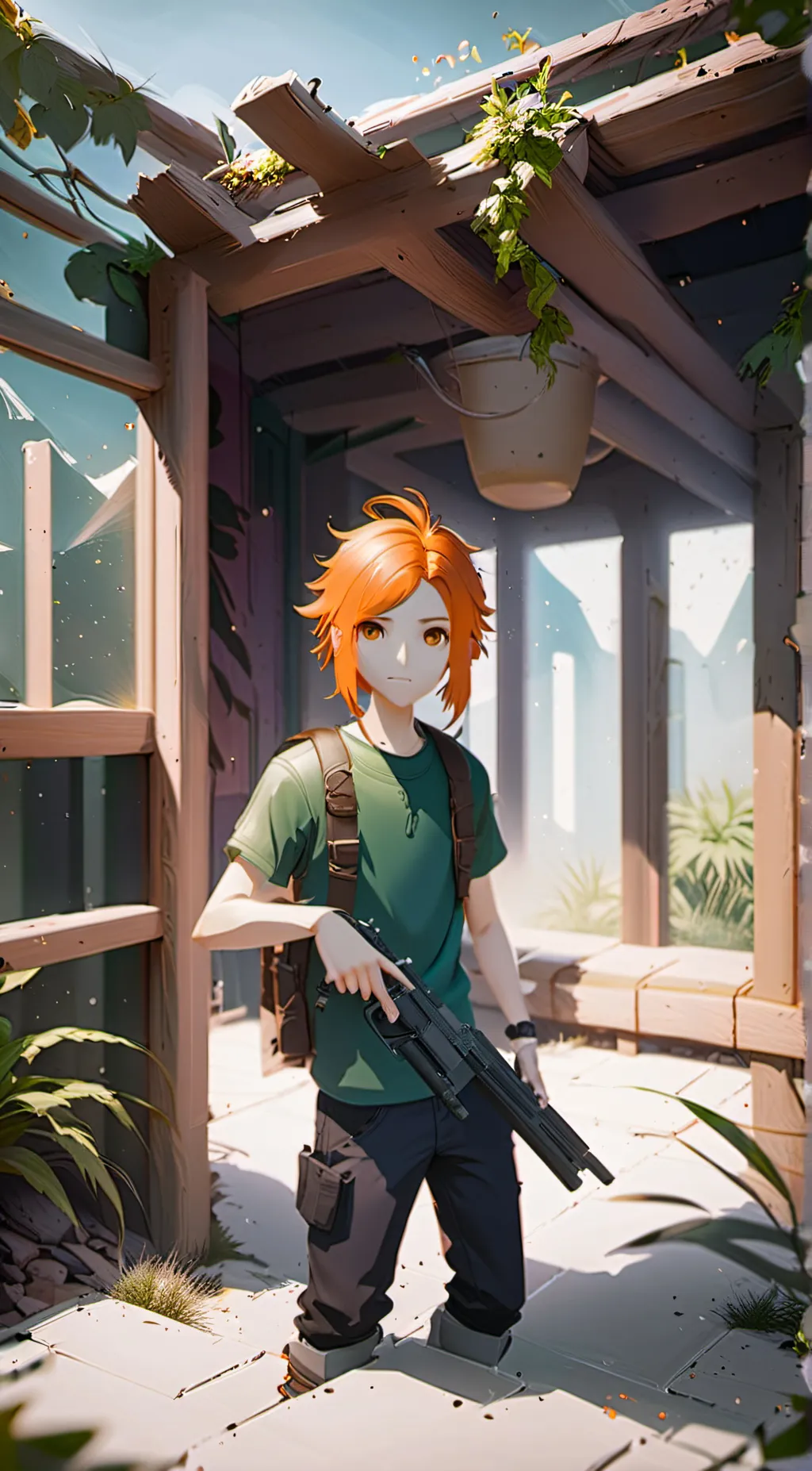 ai character: Pico background