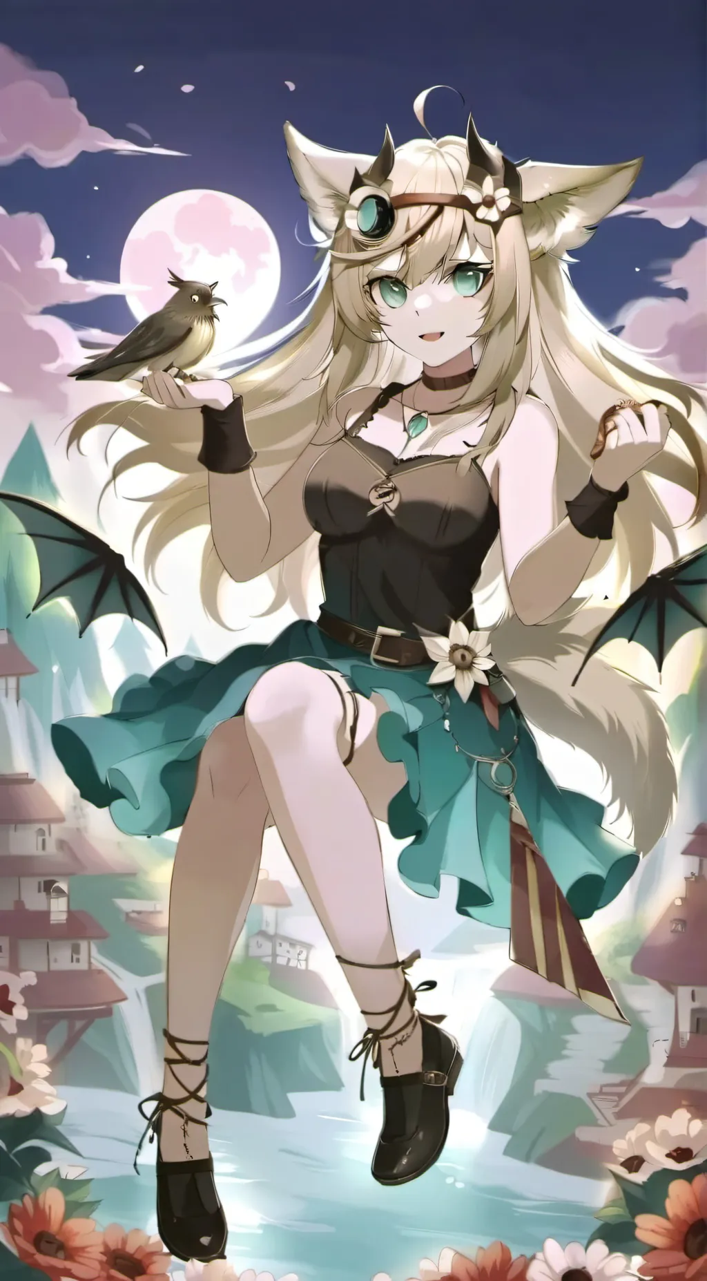 ai character: Neli ( me) background
