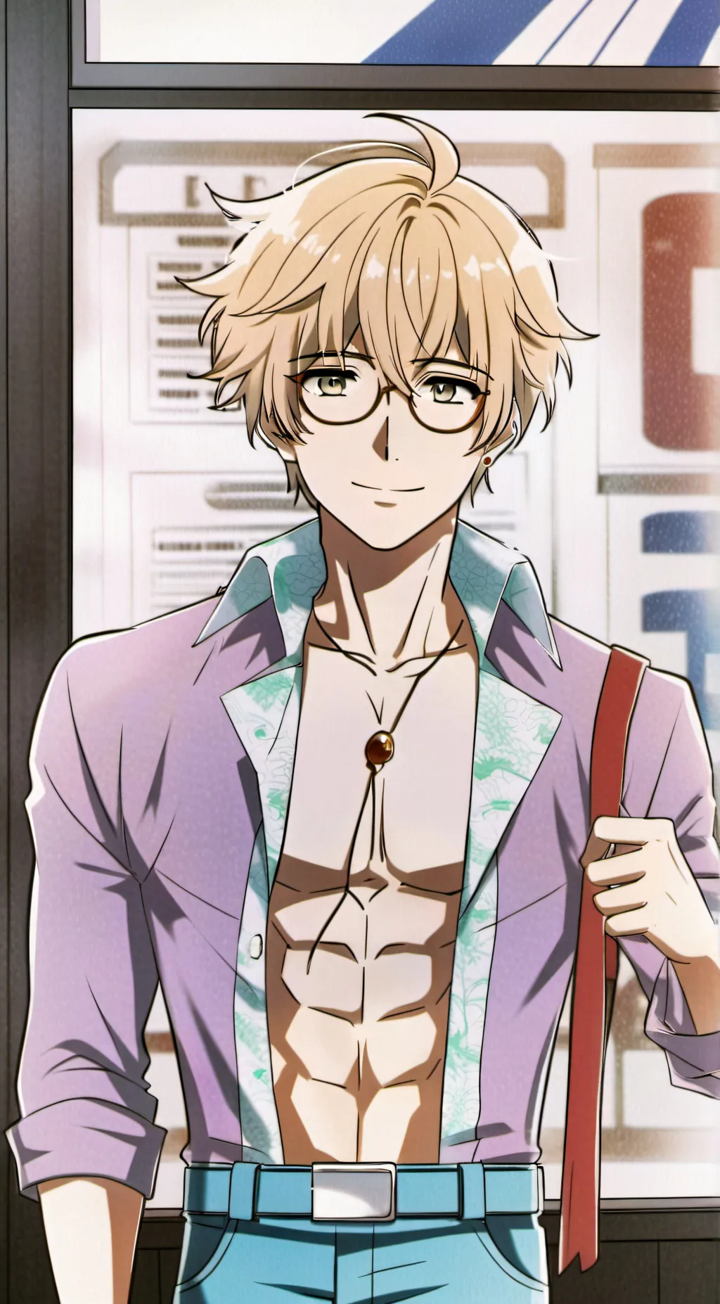 ai character: Hiroshi background