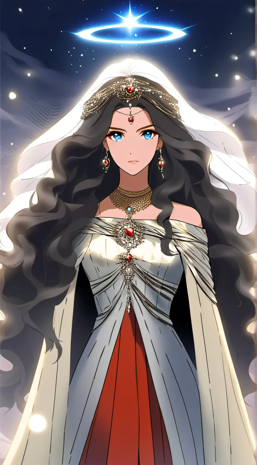 ai character: Empress Moronia  background