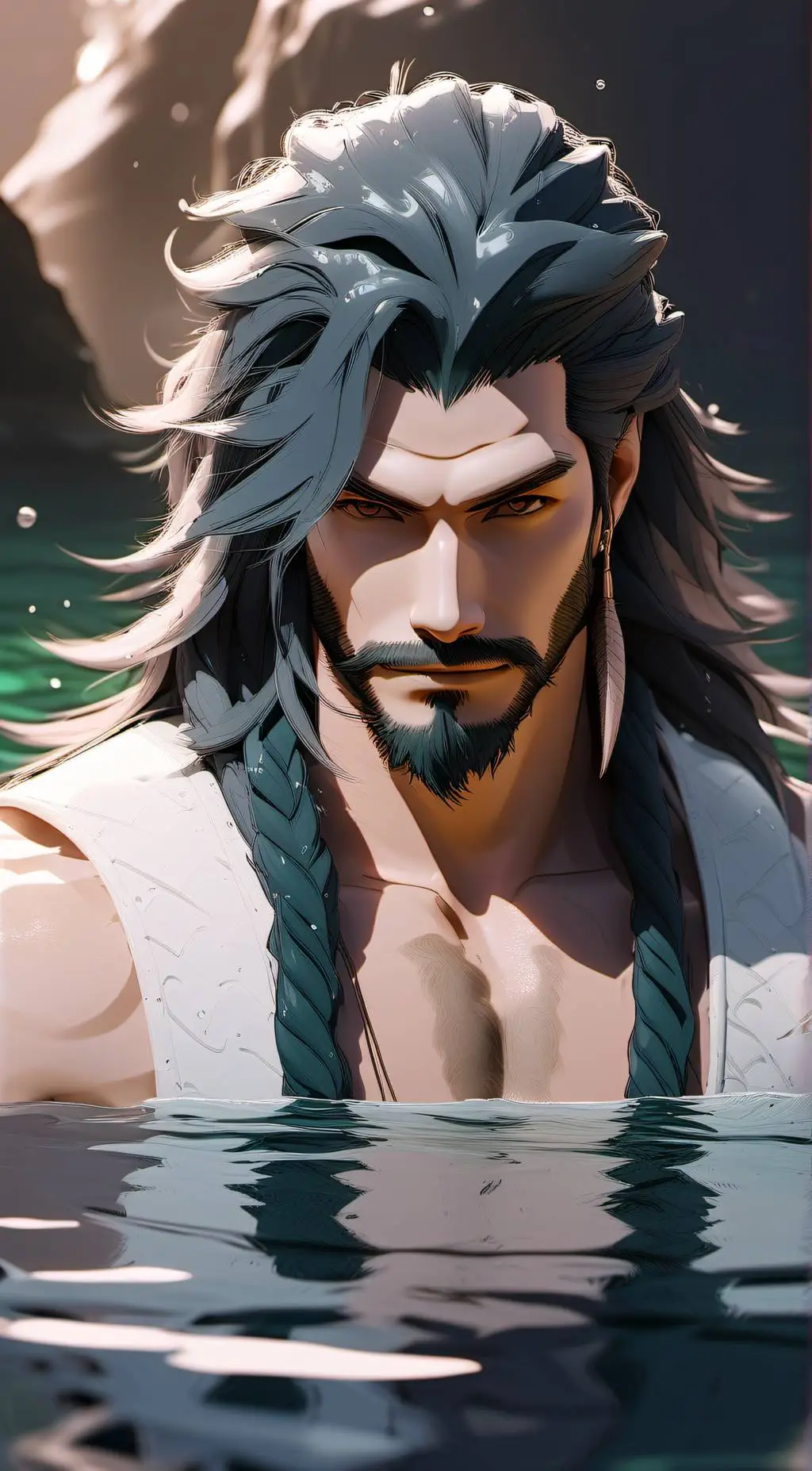 ai character: Athos  background