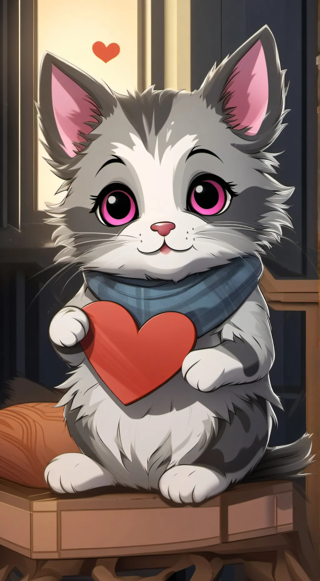 ai character: kat background