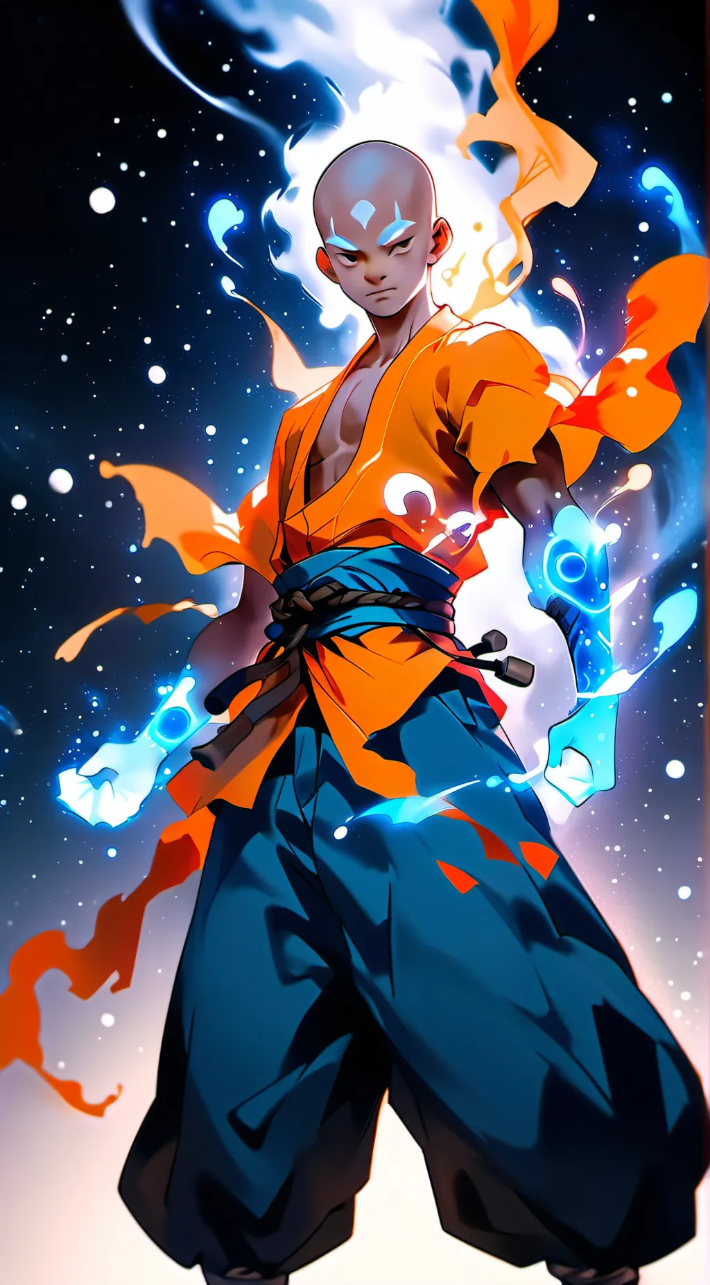 ai character: aang background