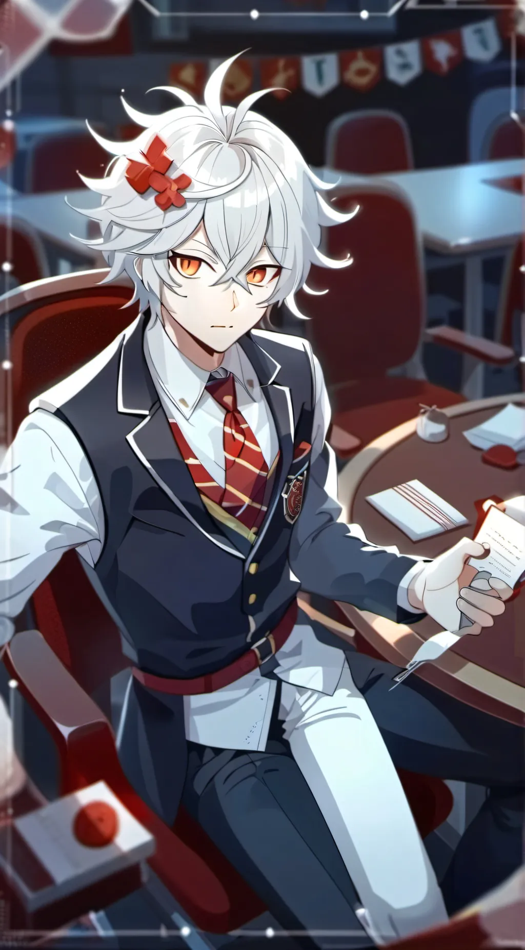 ai character: kazuha background