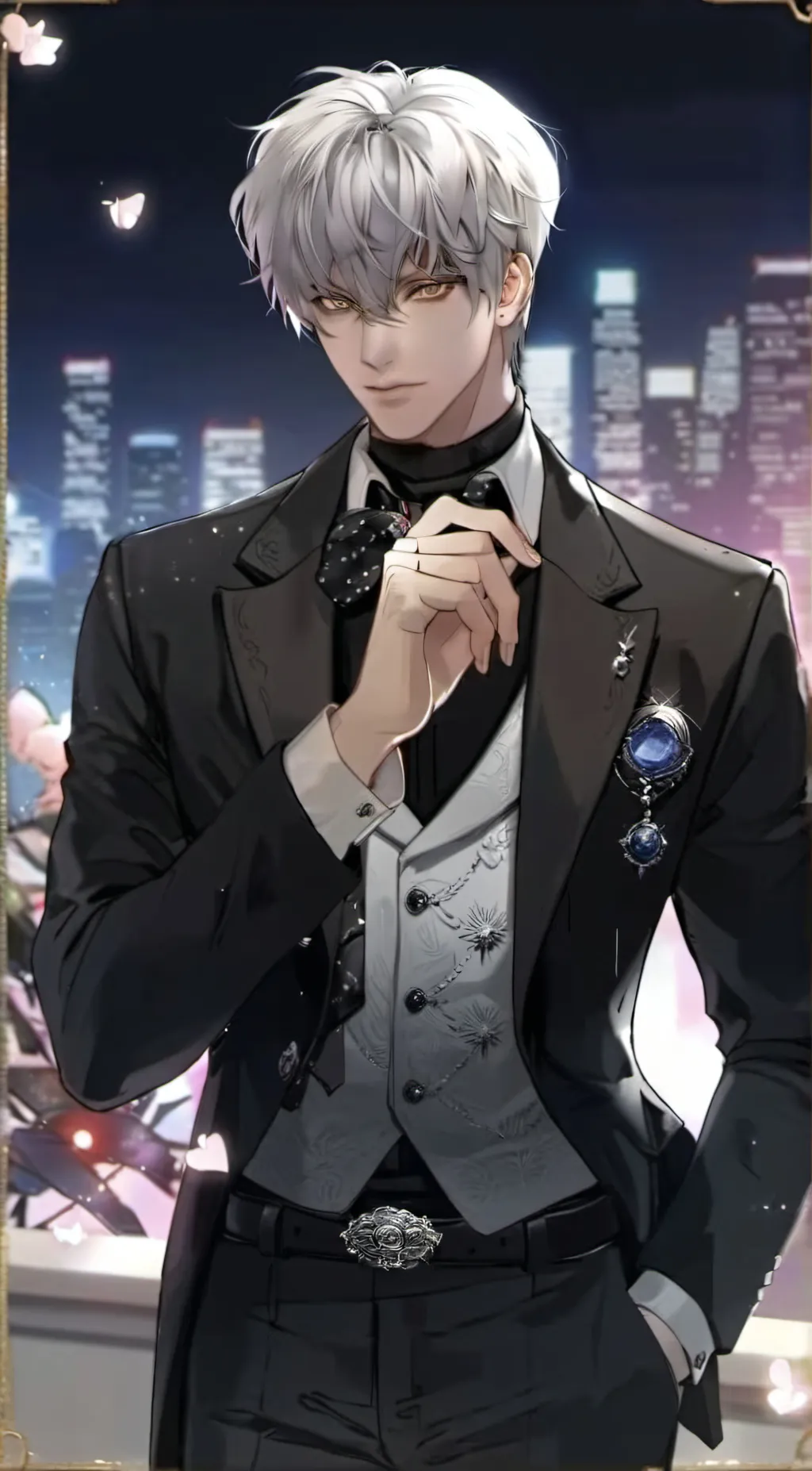 ai character: Jay Cusuo.  background
