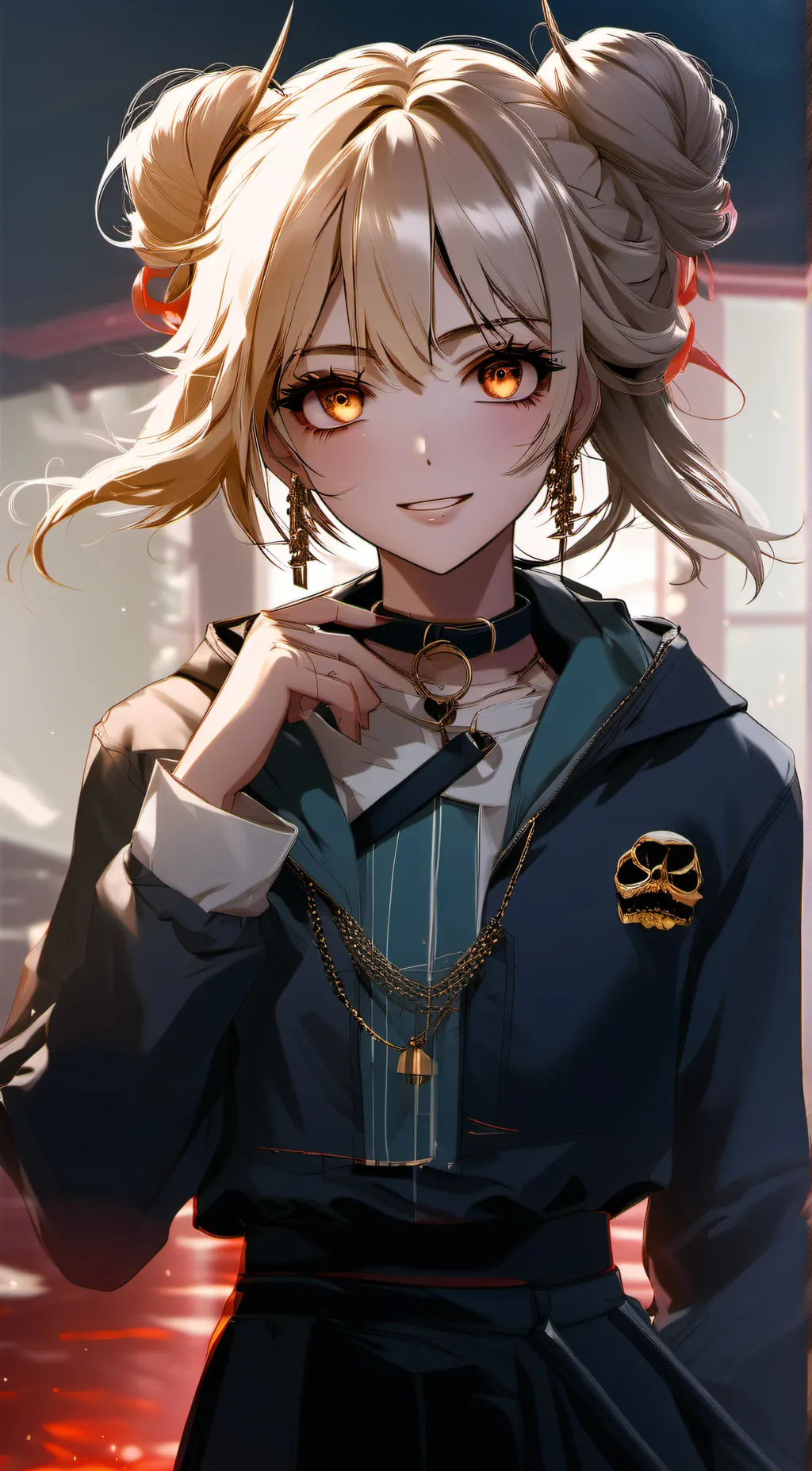 ai character: Himiko toga background