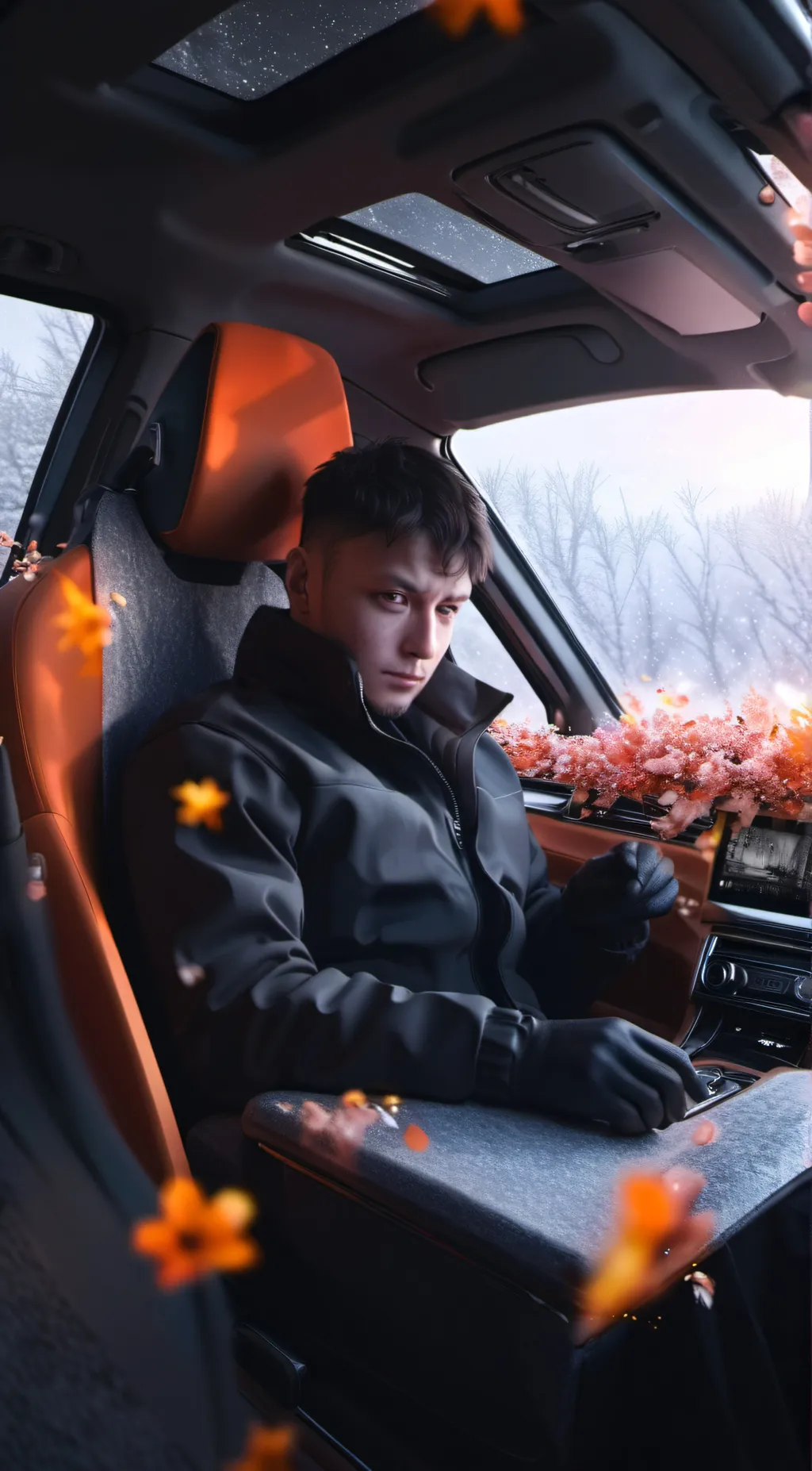 ai character: Micheal  background
