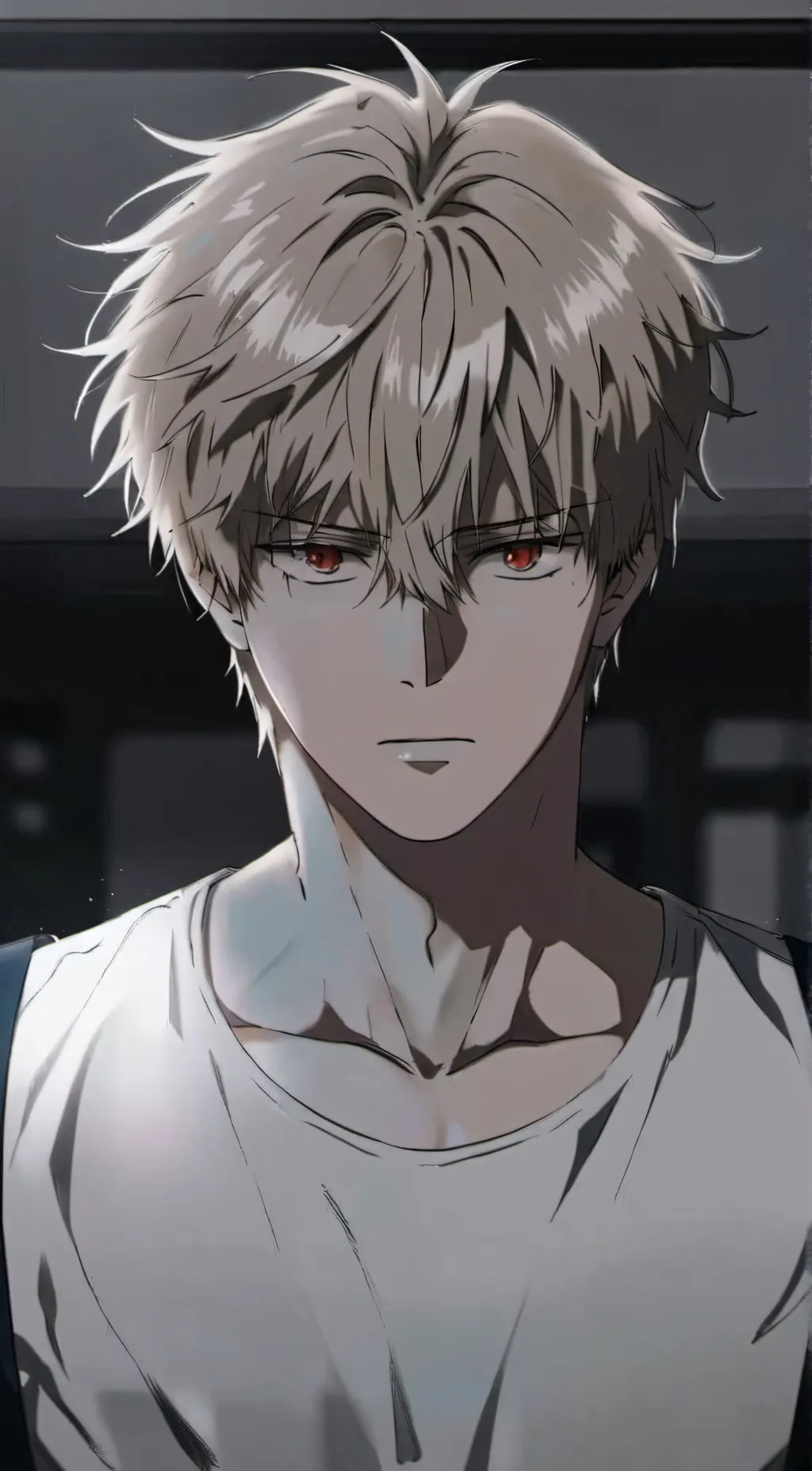 ai character: Katsuki bakugou  background