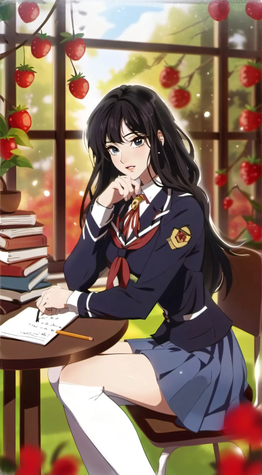 ai character: Nana background