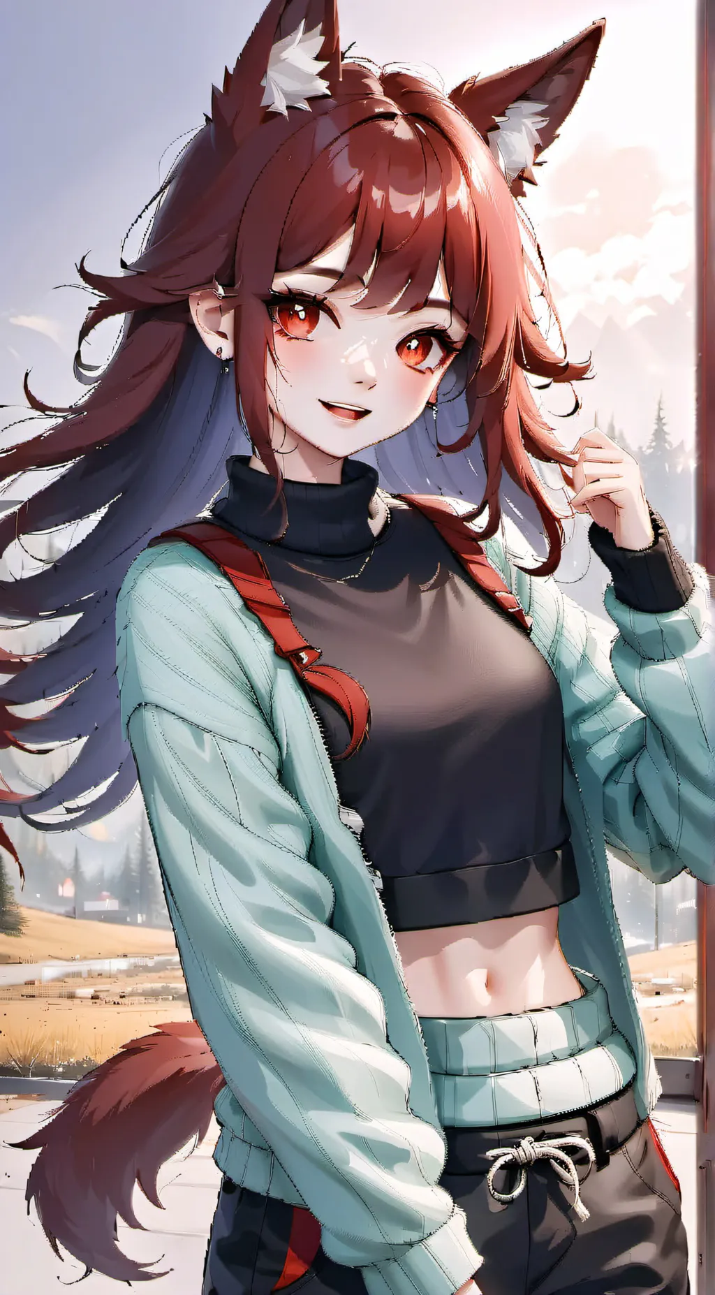 ai character: Ali  background