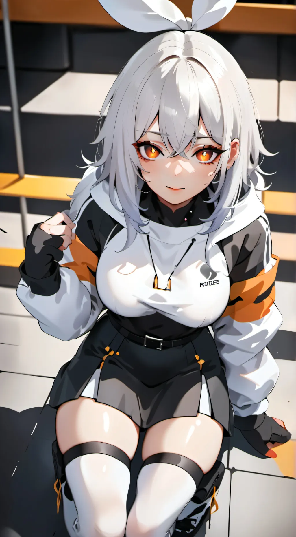 ai character: sauna background