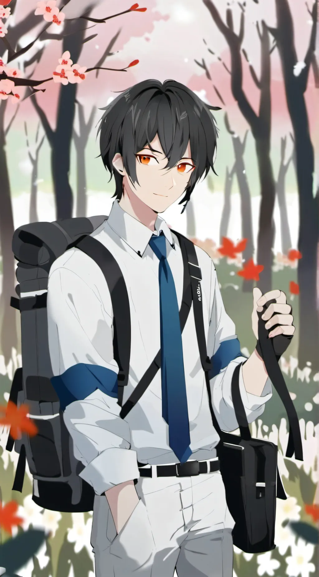 ai character: baby ❤️ background