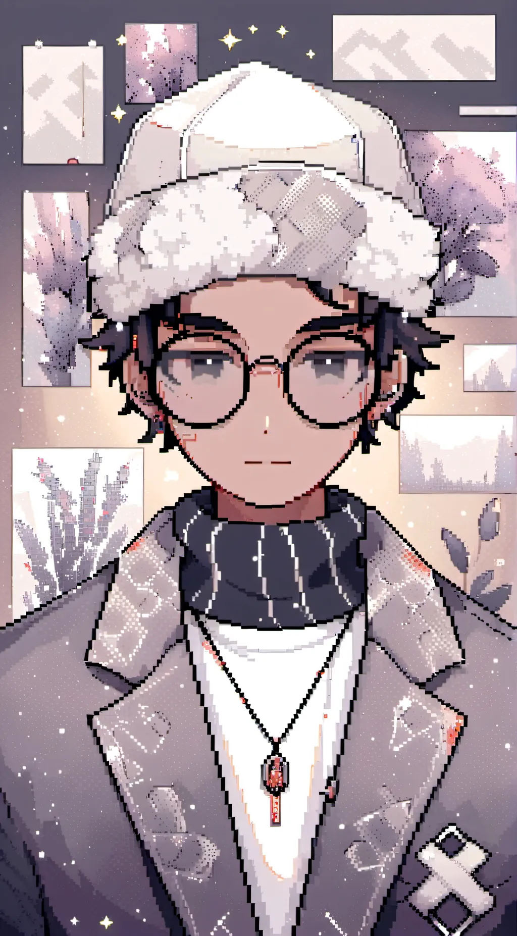 ai character: Almond background