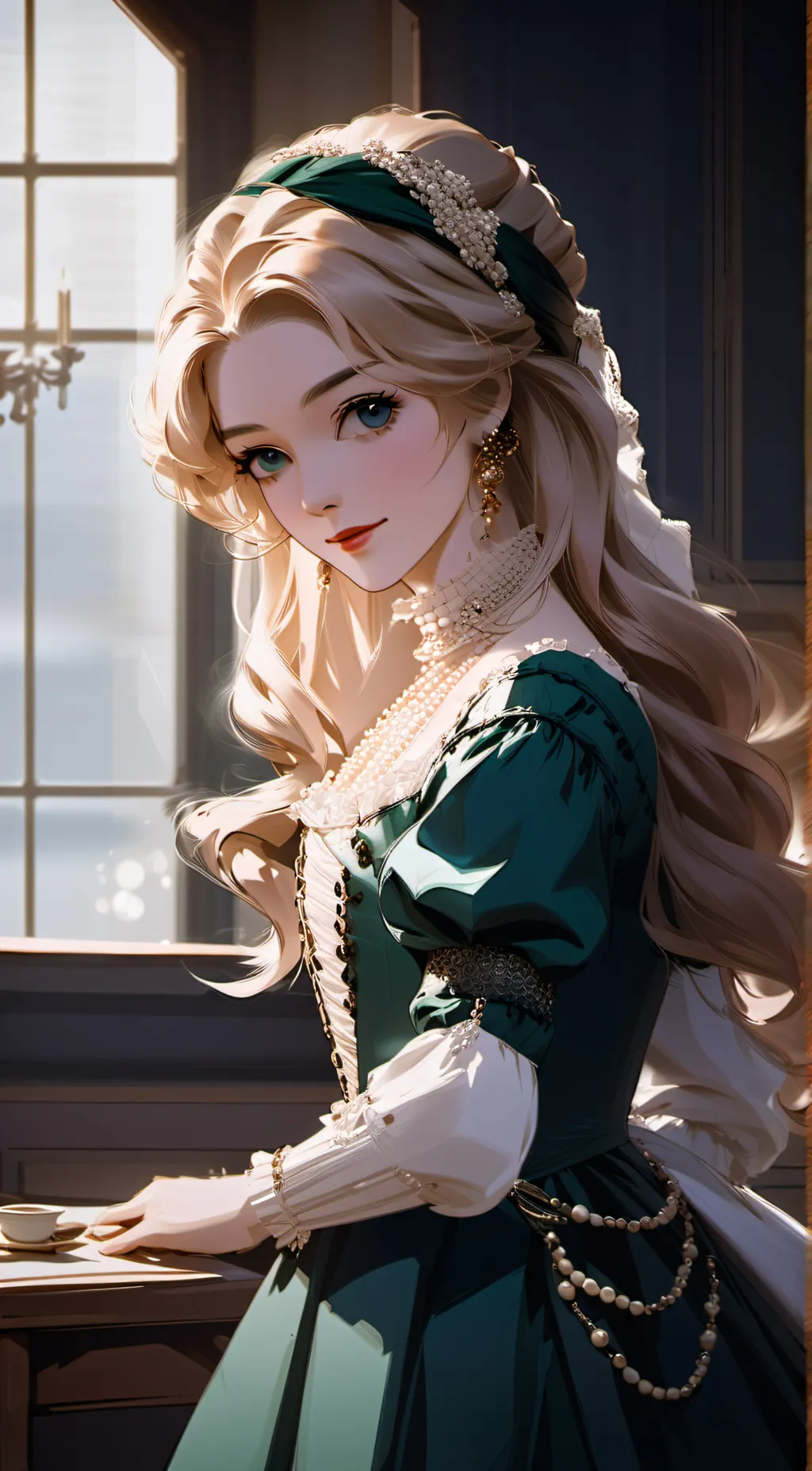 ai character: Elizabeth background
