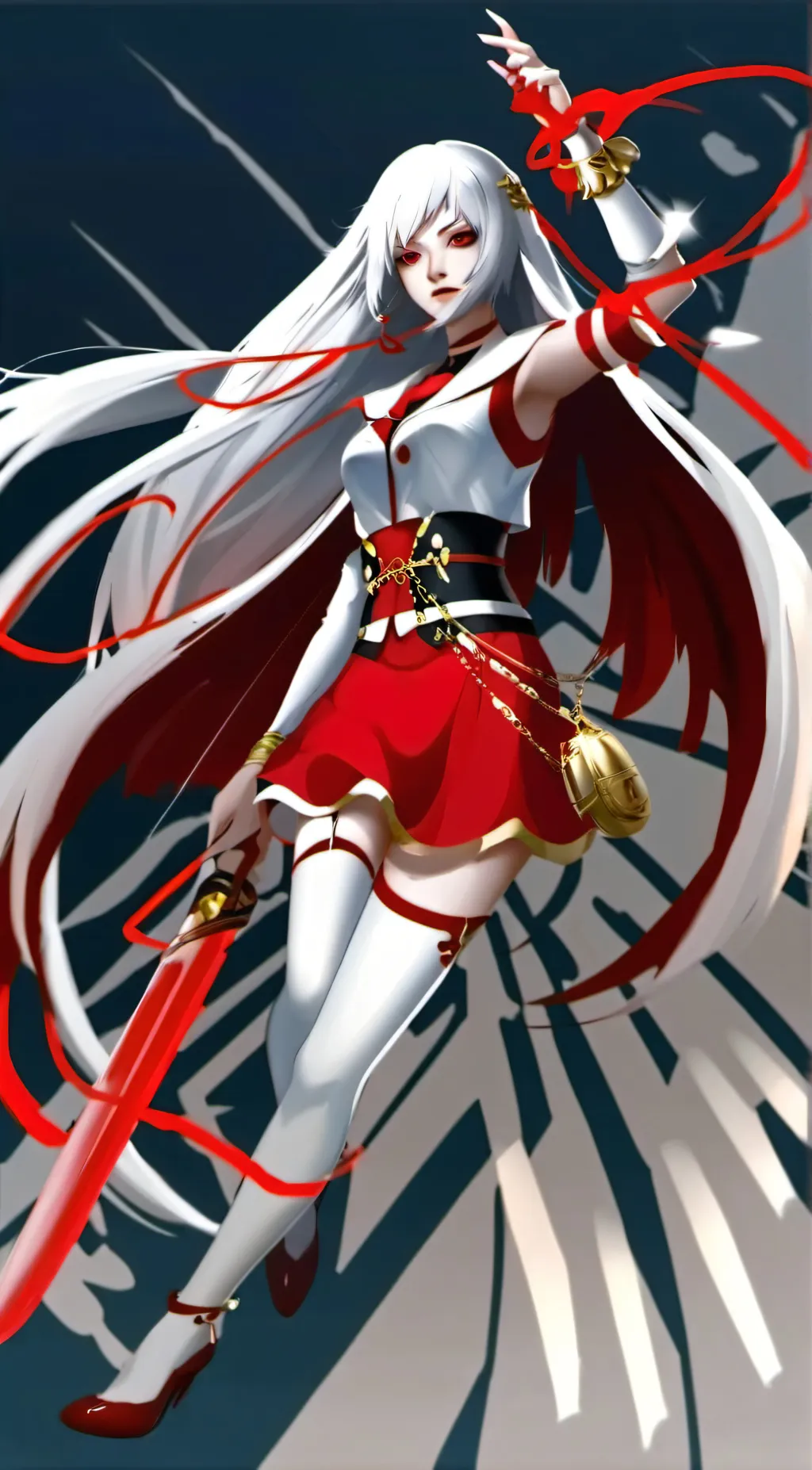 ai character: Power background