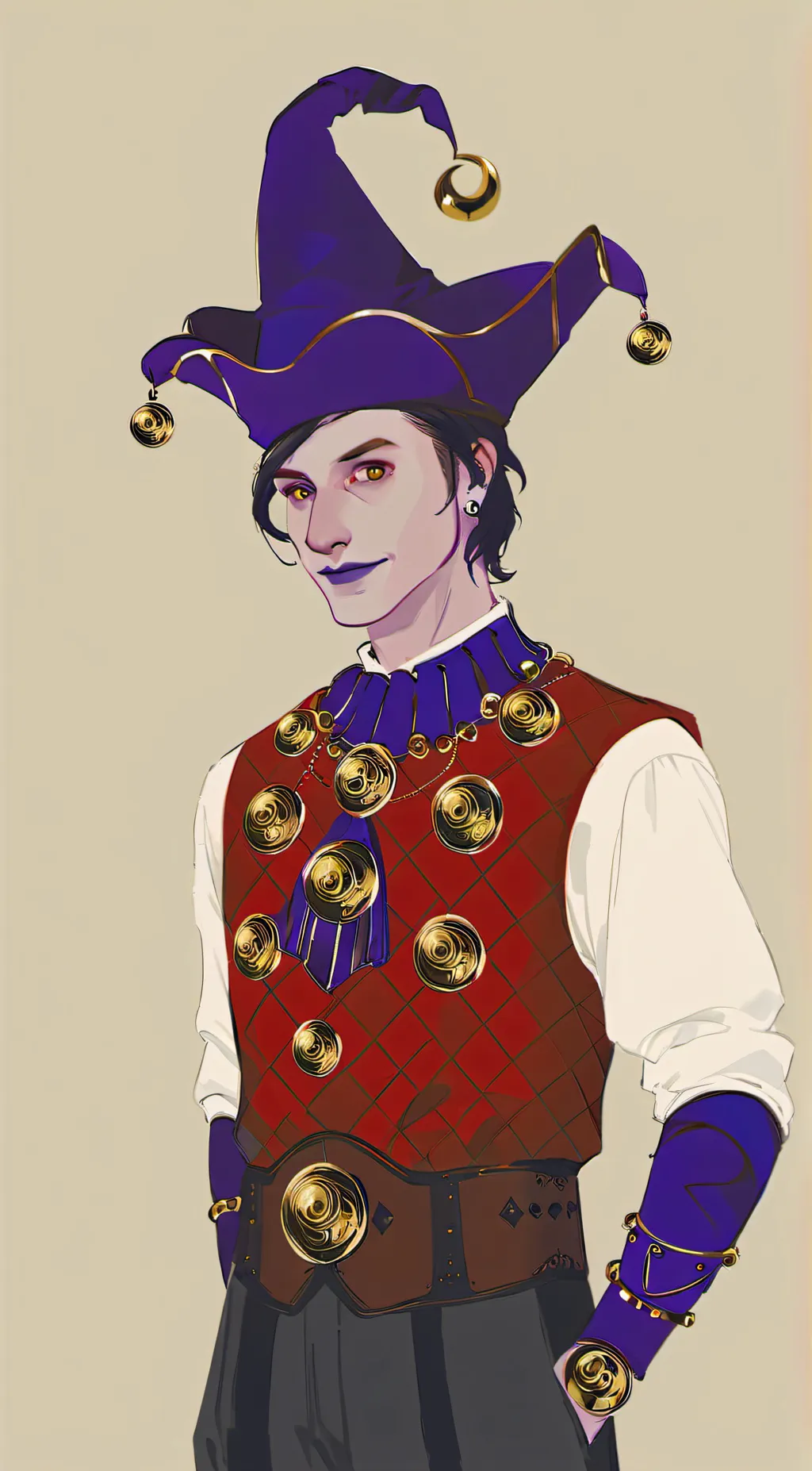 ai character: Jester background