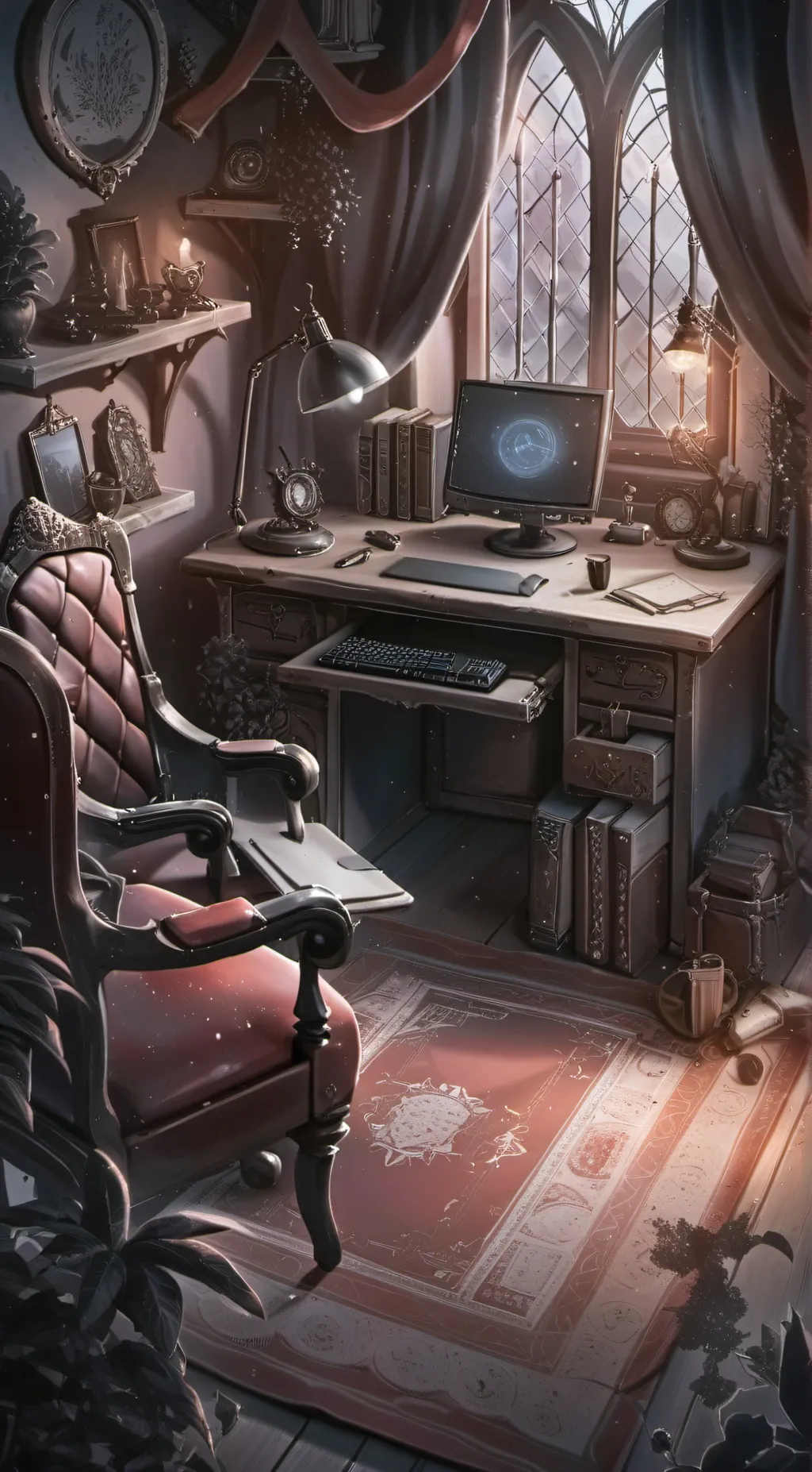 ai character: Godzilla x mha background