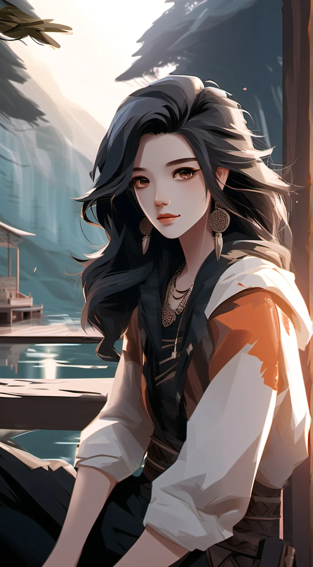ai character: Arianna background