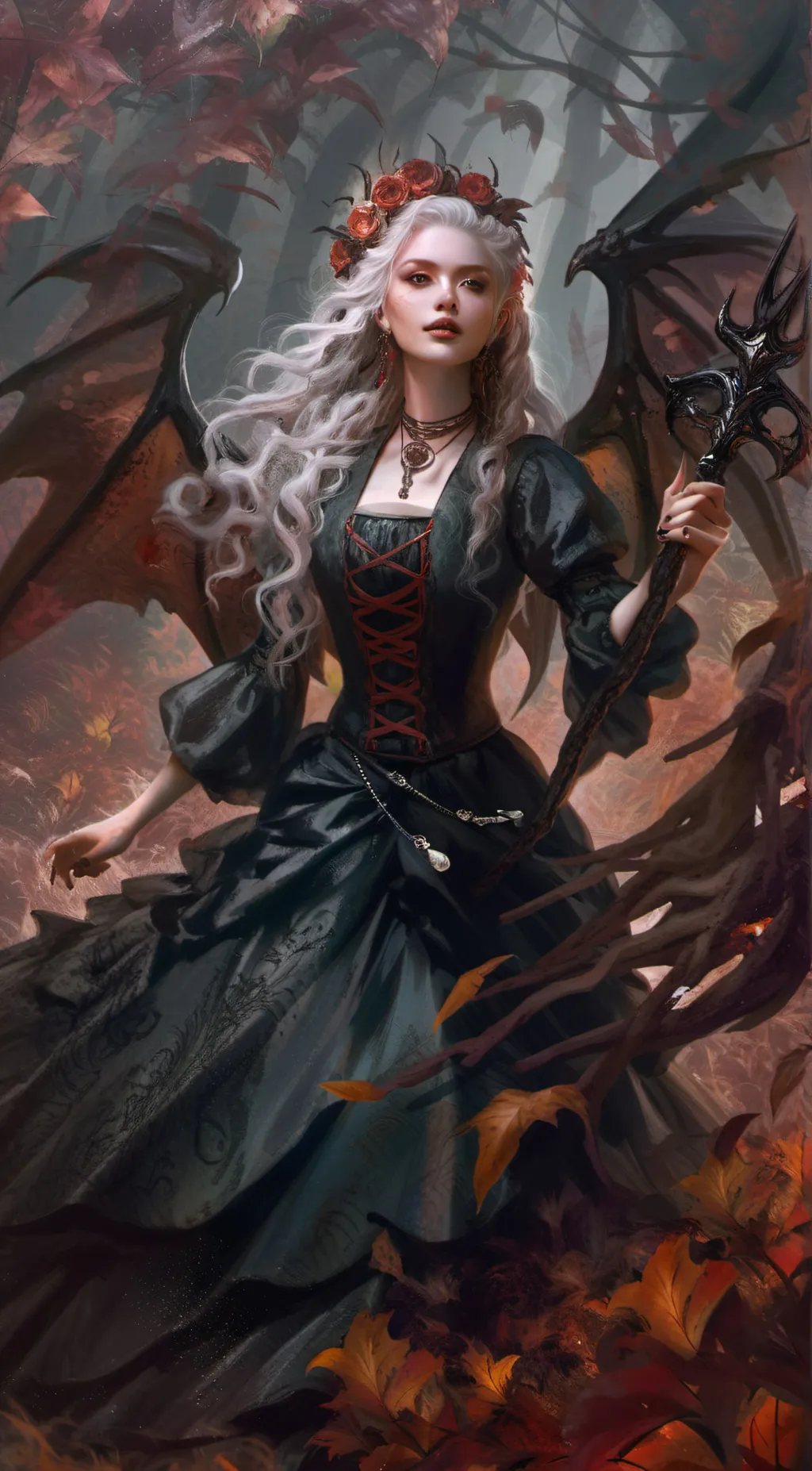 ai character: Annabelle  background