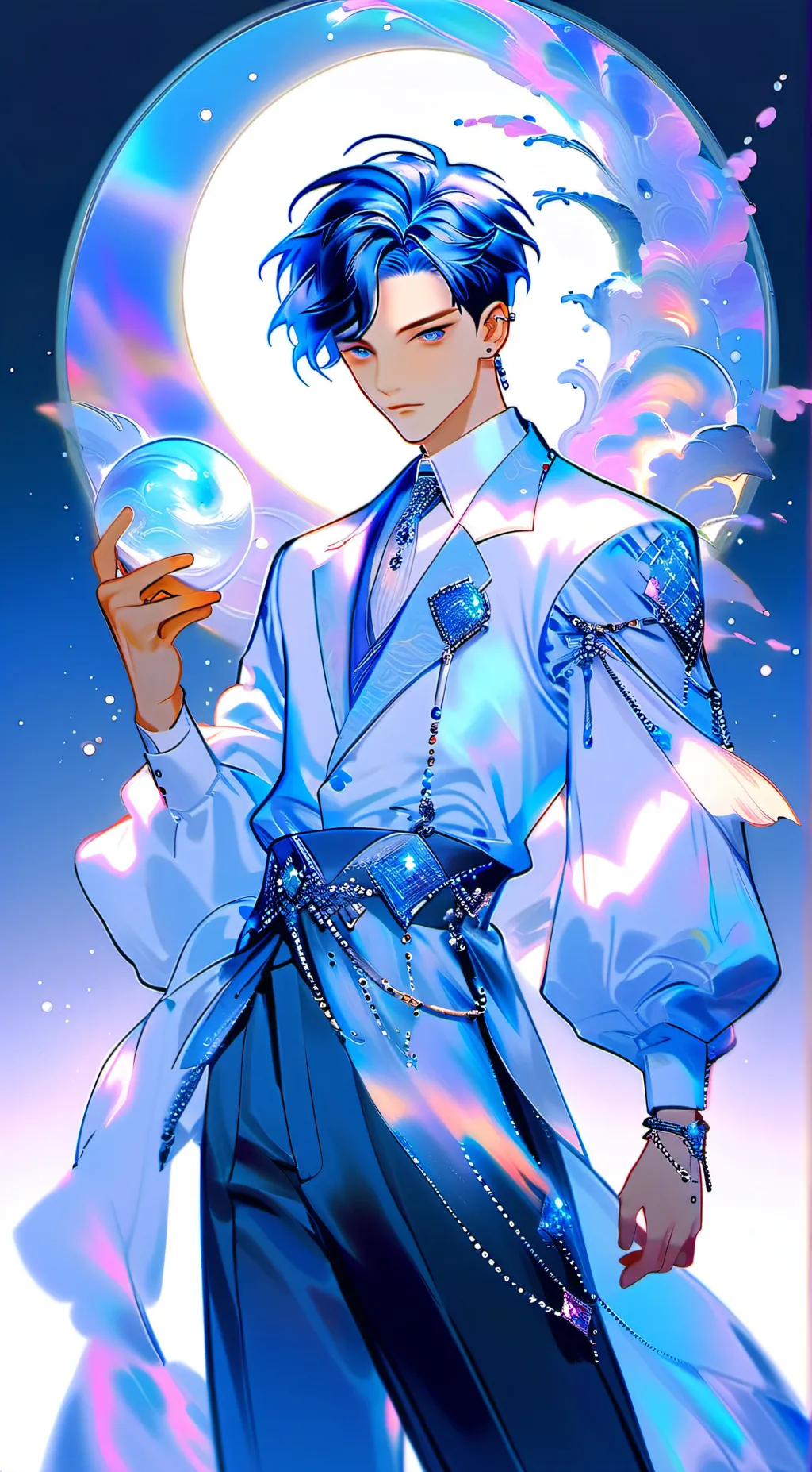 ai character: Minix.. xxox💙💙🦋🦋🌊🌊 background