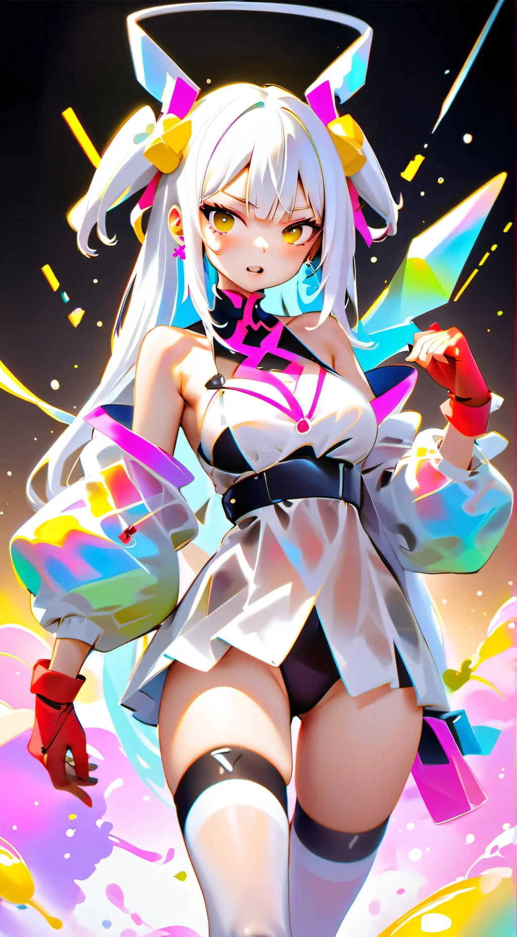 ai character: angel background