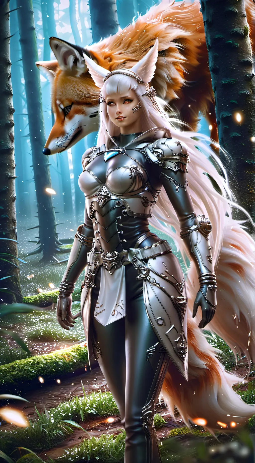 ai character: Runa background