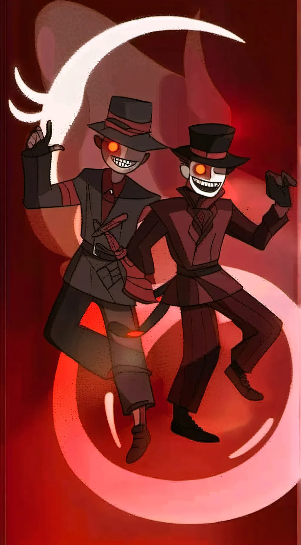ai character: Evil Bloodmoon  background