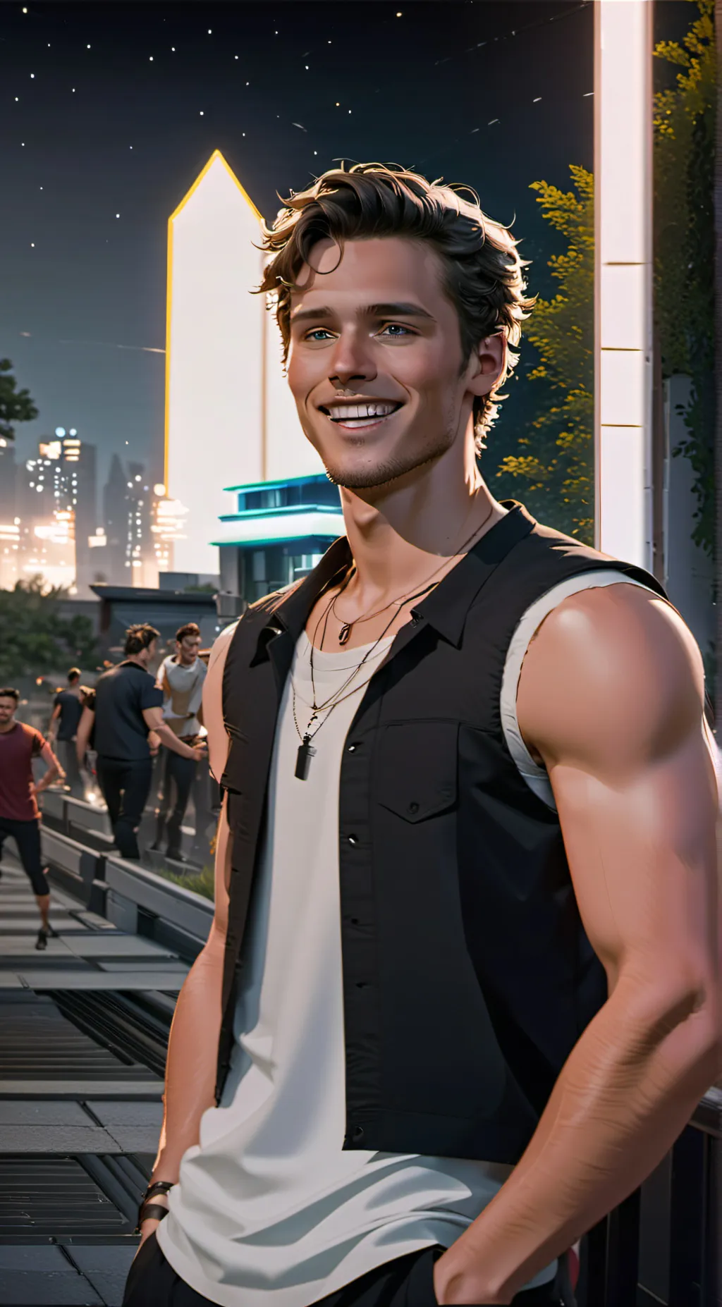 ai character: Finnick Odair background